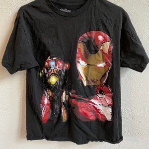 Iron Man Infinity War Black Graphic T Shirt